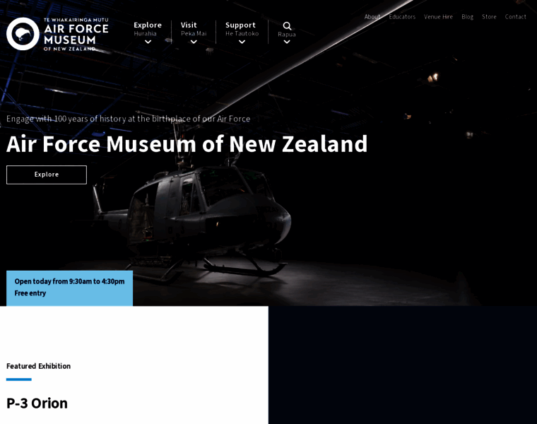 Airforcemuseum.co.nz thumbnail