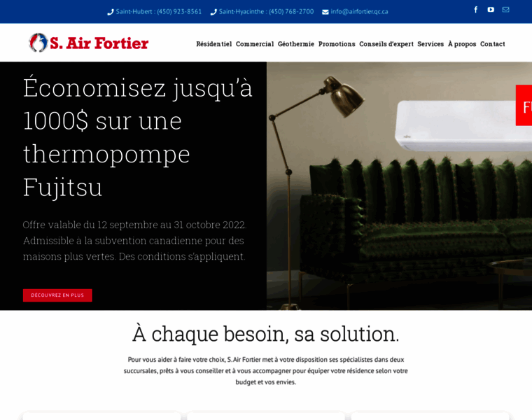 Airfortier.qc.ca thumbnail