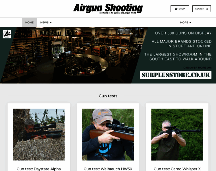 Airgunshooting.co.uk thumbnail