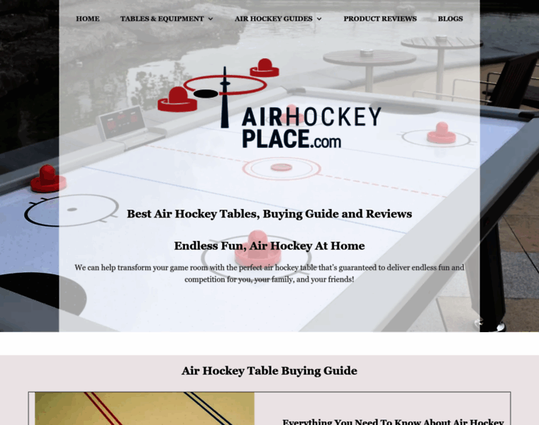 Airhockeyplace.com thumbnail