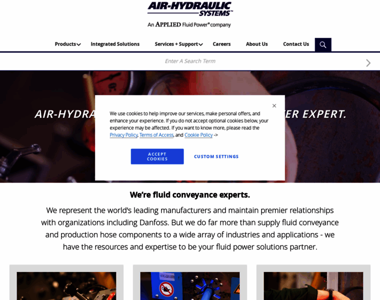 Airhydraulicsystems.com thumbnail