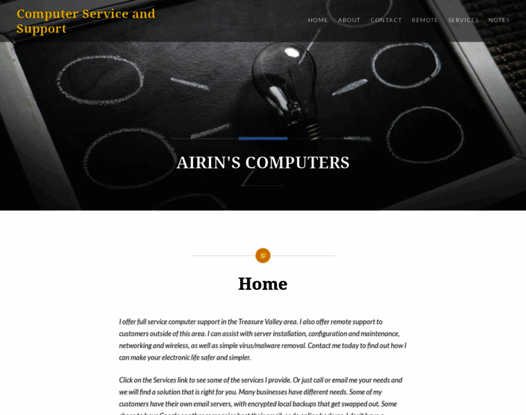 Airinscomputers.com thumbnail