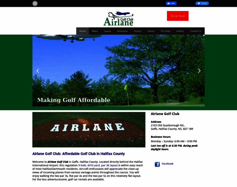 Airlanegolfclub.com thumbnail