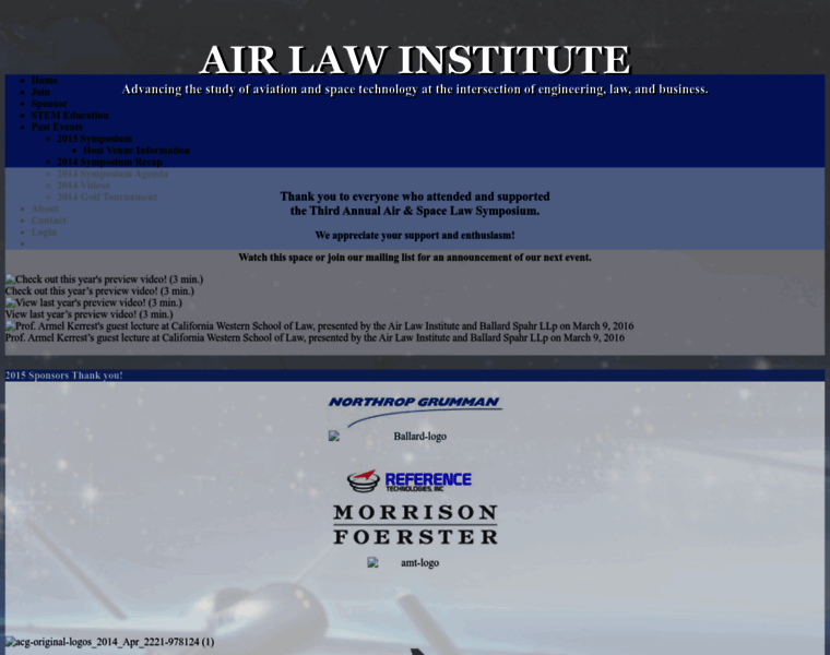 Airlawinstitute.org thumbnail