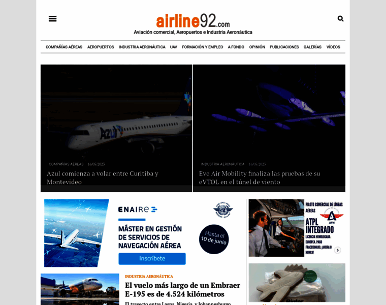 Airline92.com thumbnail