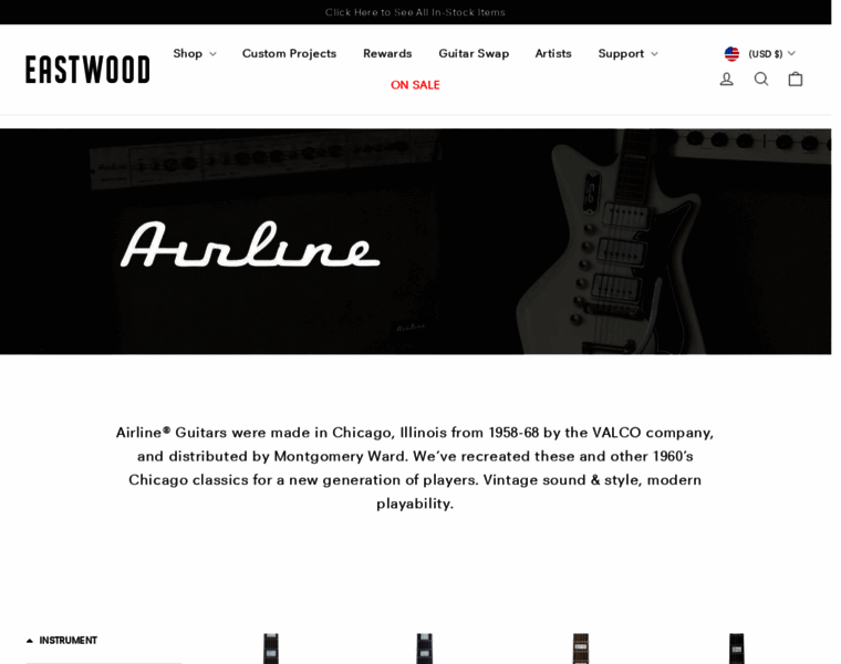 Airlineguitars.com thumbnail Airlineguitars.com thumbnail
