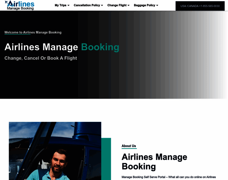 Airlinesmanagebooking.com thumbnail