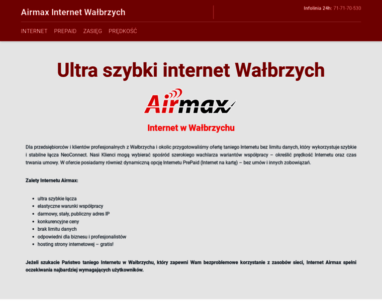 Airmax-internet-walbrzych.pl thumbnail