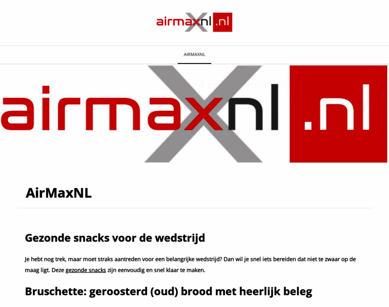 Airmaxnl.nl thumbnail