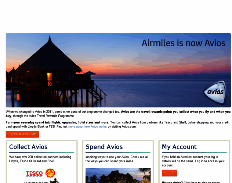 Airmiles.co.uk thumbnail
