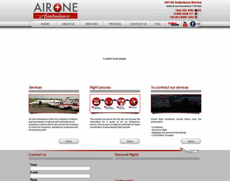 Aironeambulance.com thumbnail