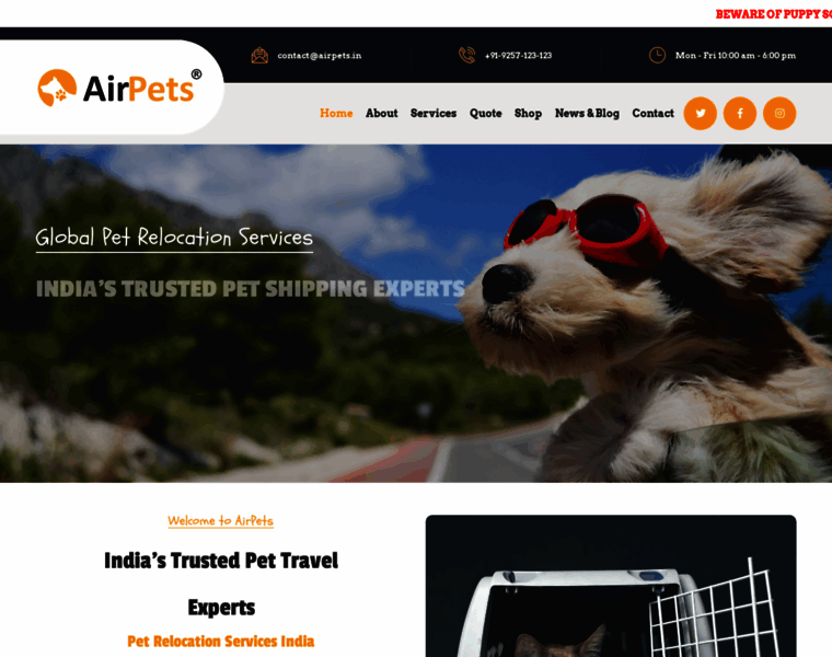 Airpets.in thumbnail