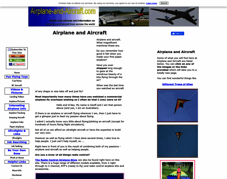 Airplane-and-aircraft.com thumbnail