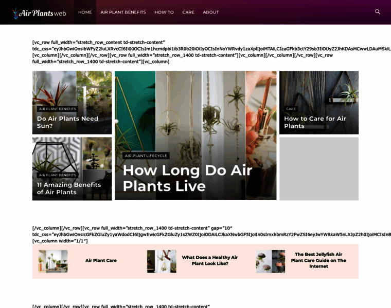 Airplantsweb.com thumbnail