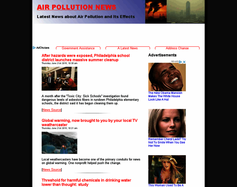 Airpollutionnews.com thumbnail