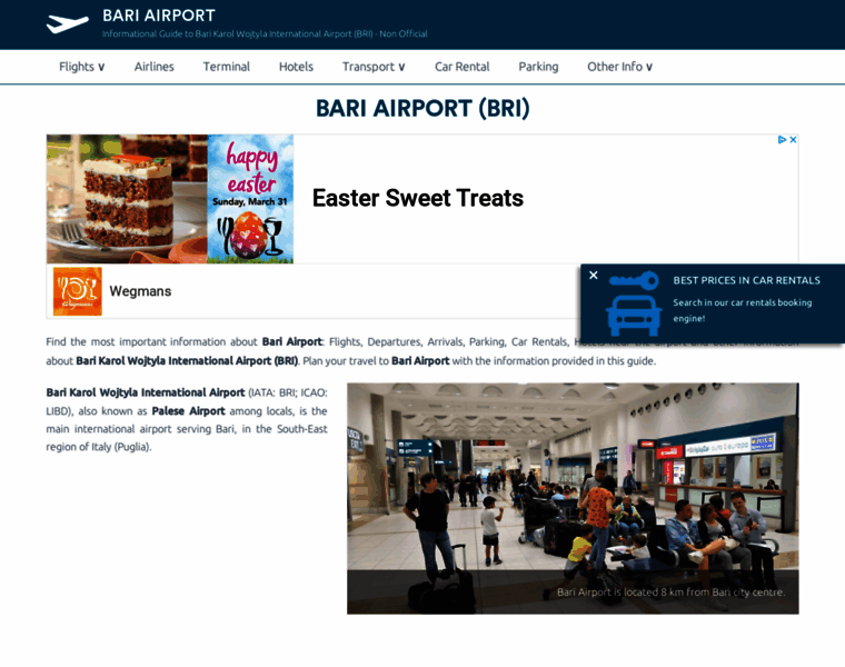Airport-bari.com thumbnail