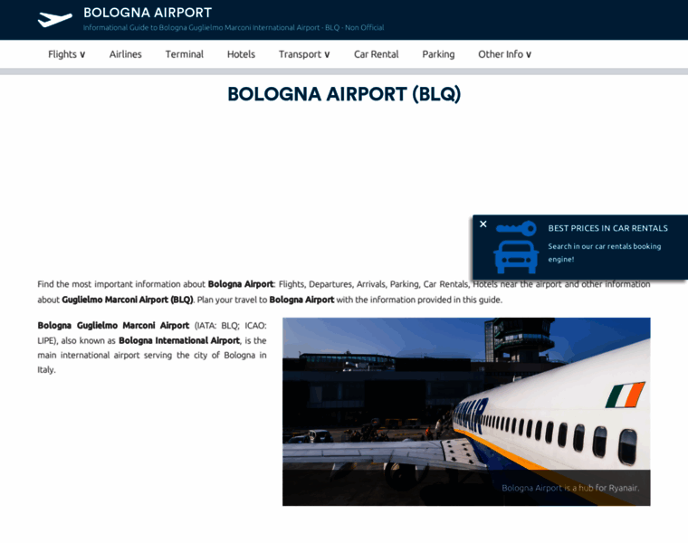 Airport-bologna.com thumbnail