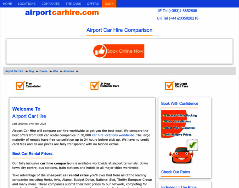 Airport-car-hire.net thumbnail
