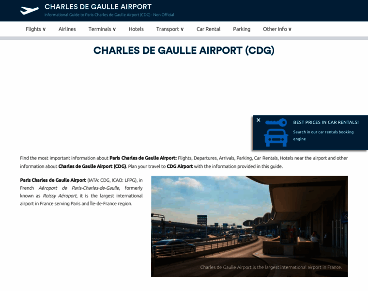 Airport-charles-de-gaulle.com thumbnail