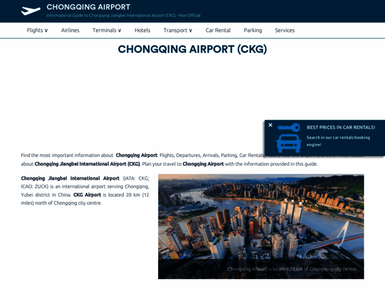 Airport-chongqing.com thumbnail
