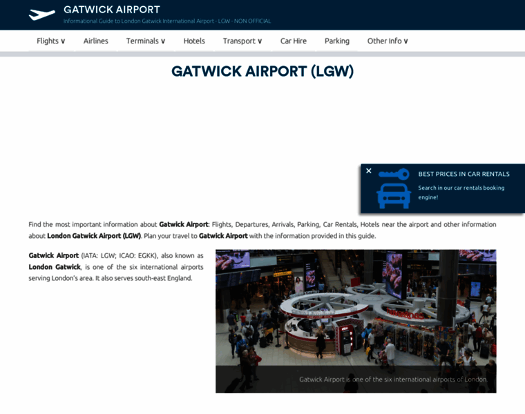 Airport-gatwick.com thumbnail