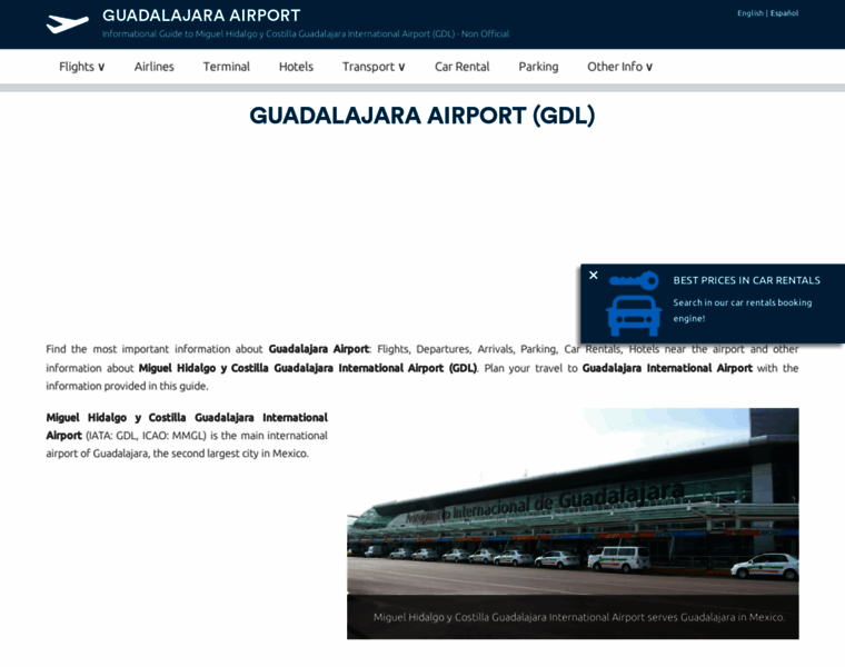 Airport-guadalajara.com thumbnail