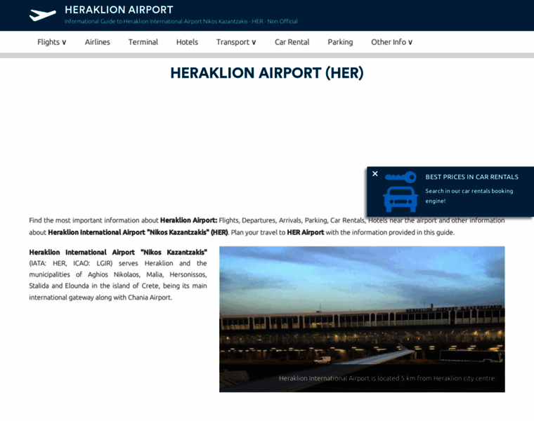 Airport-heraklion.com thumbnail