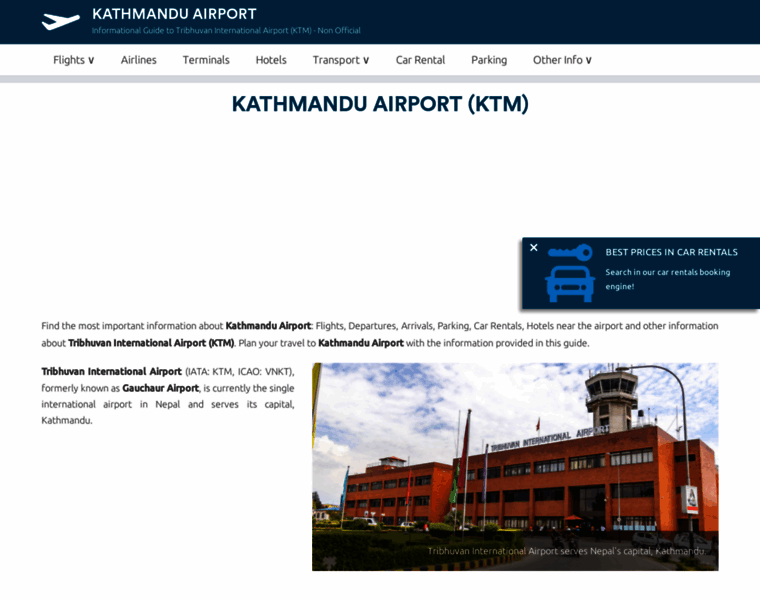 Airport-kathmandu.com thumbnail