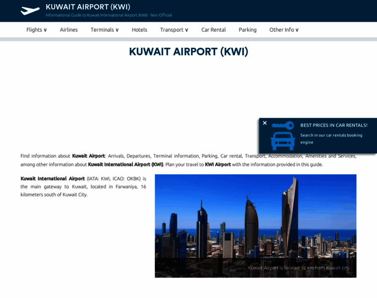 Airport-kuwait.com thumbnail