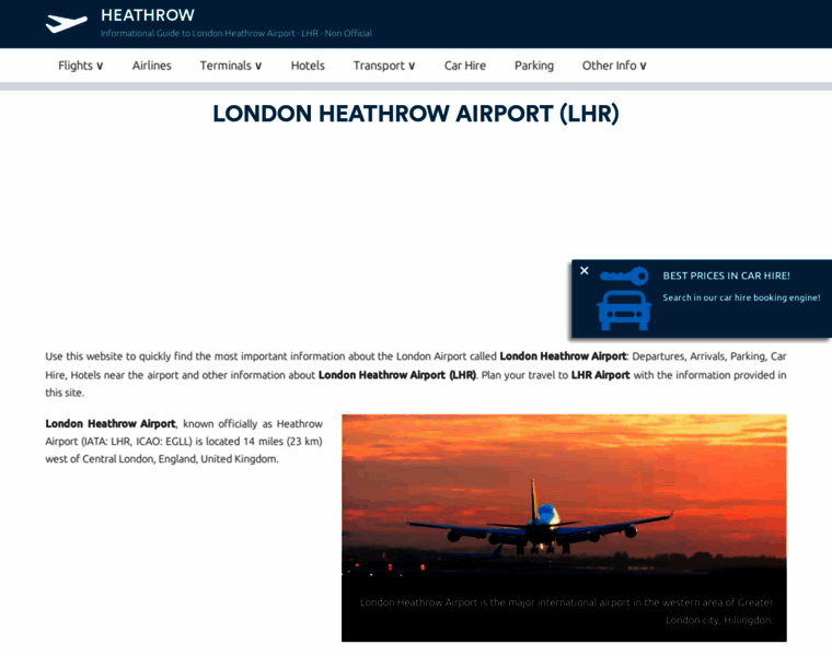 Airport-london-heathrow.com thumbnail