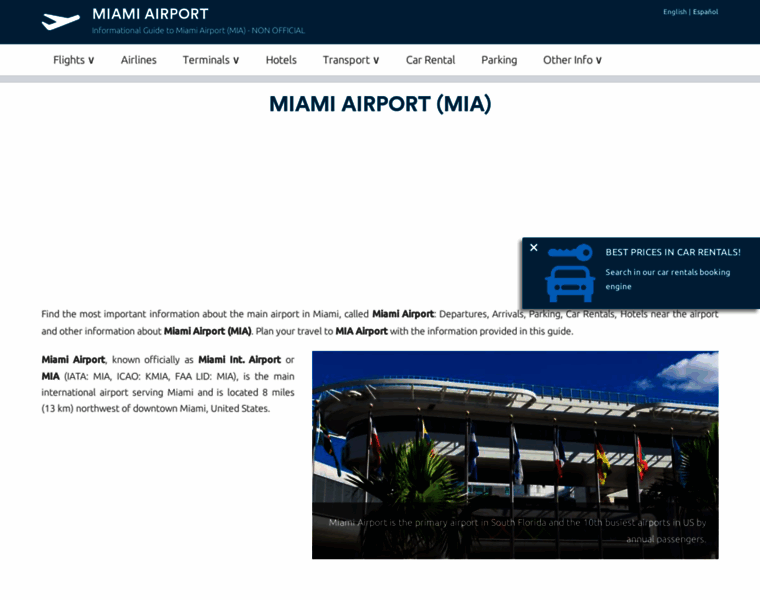 Airport-mia.com thumbnail