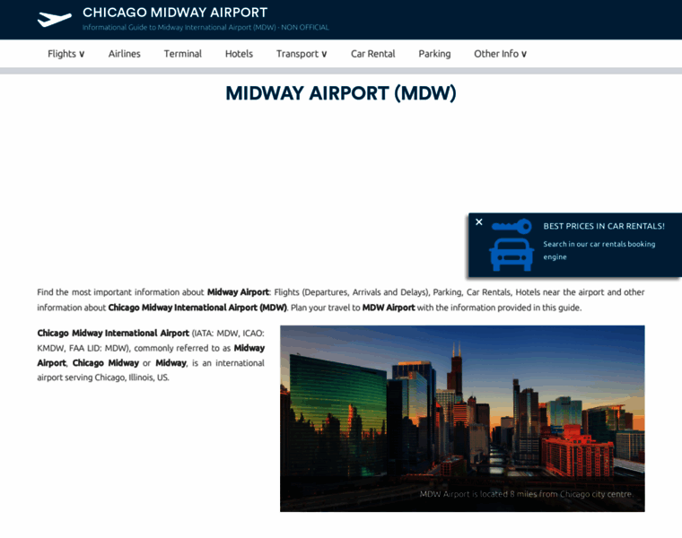 Airport-midway.com thumbnail