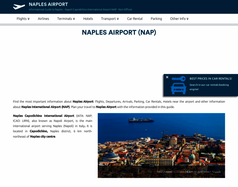 Airport-naples.com thumbnail