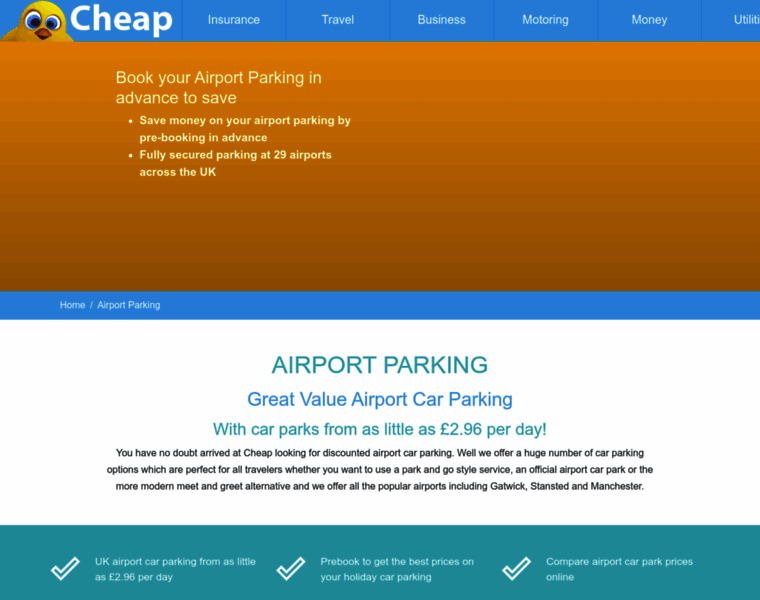 Airport-parking.co.uk thumbnail