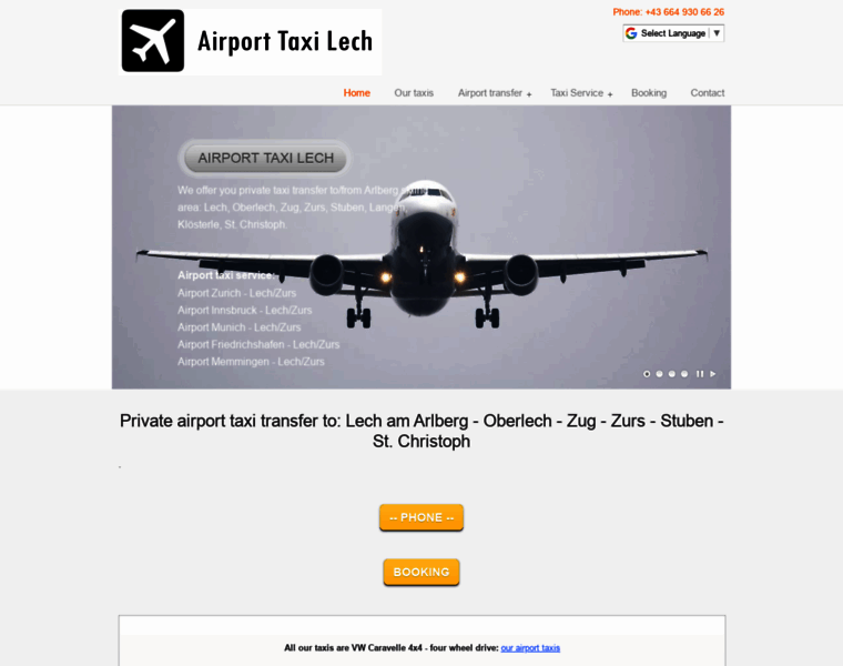 Airport-transfer-lech.com thumbnail