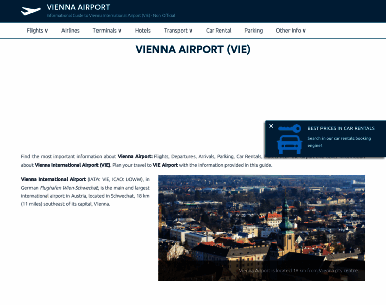 Airport-vienna.com thumbnail