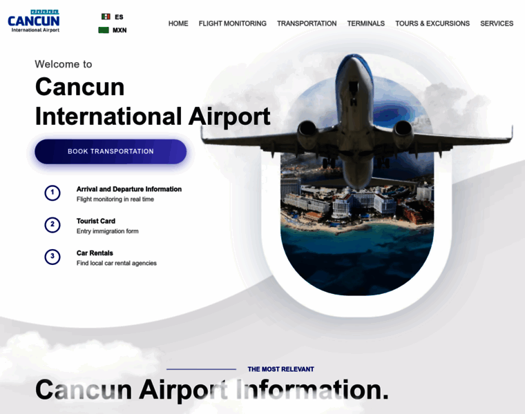 Airportcancun.com thumbnail