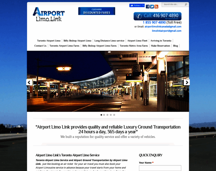 Airportlimolink.ca thumbnail