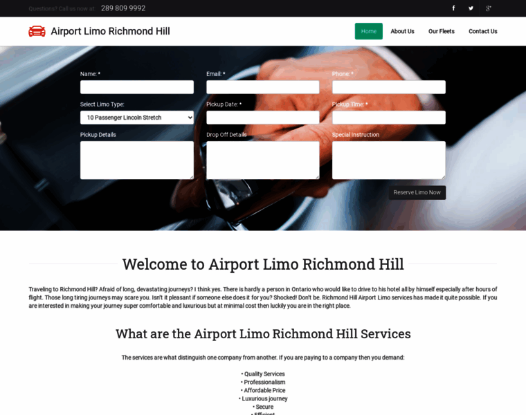 Airportlimorichmondhill.ca thumbnail