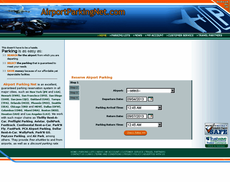 Airportparkingnet.com thumbnail