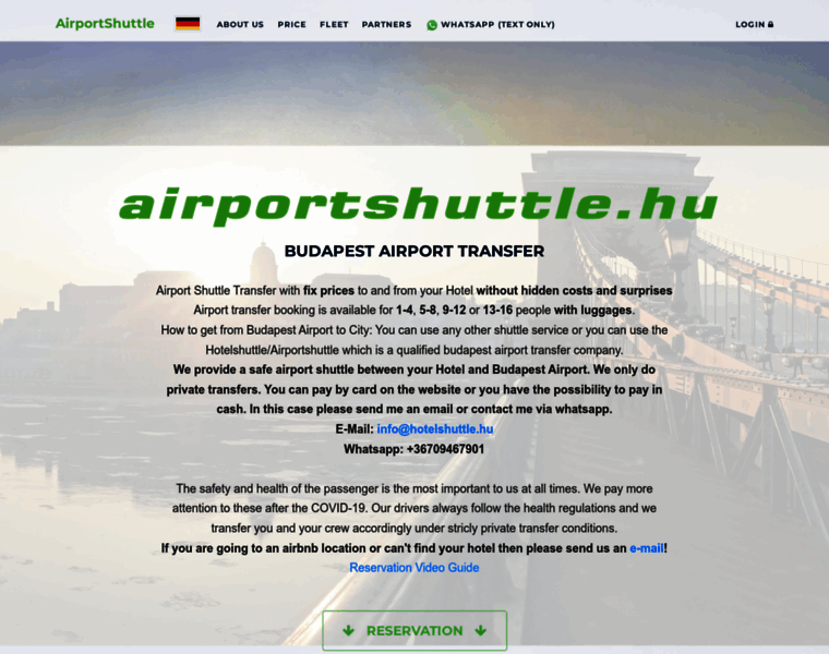 Airportshuttle.hu thumbnail