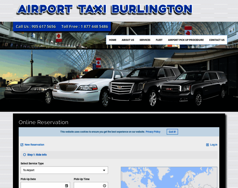 Airporttaxiburlington.com thumbnail