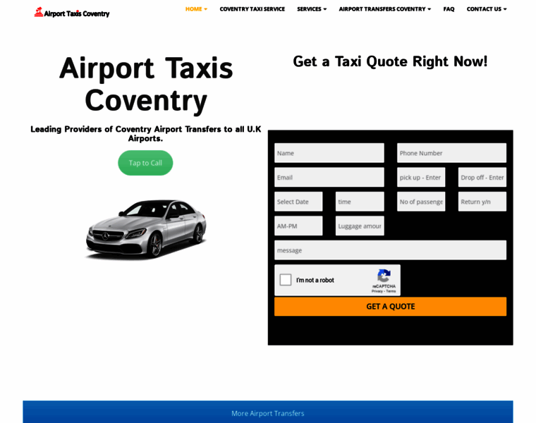 Airporttaxiscoventry.co.uk thumbnail