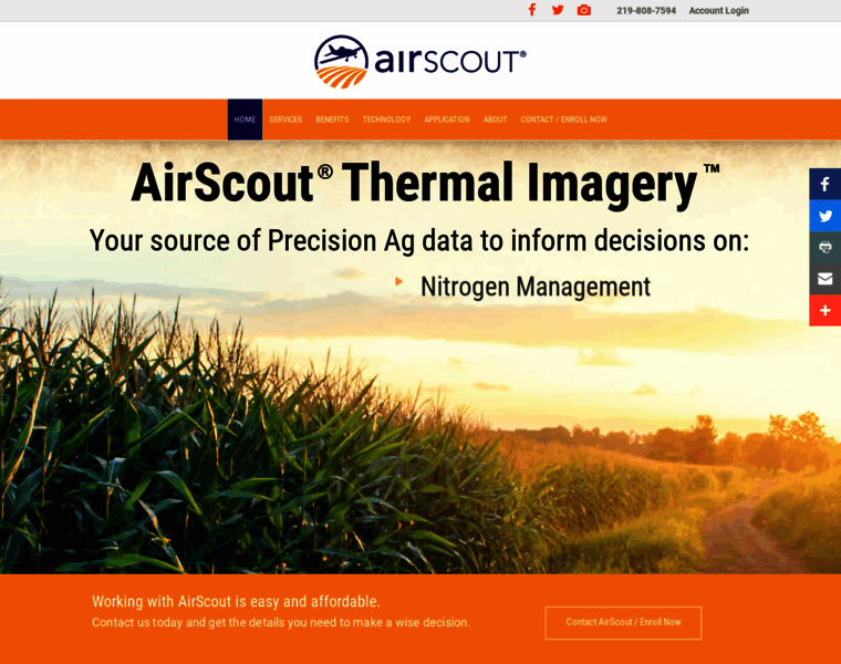 Airscout.com thumbnail