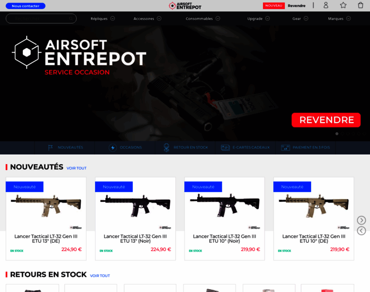 Airsoft-entrepot.fr thumbnail