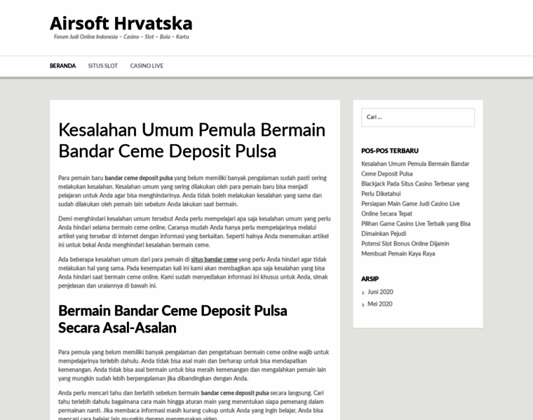 Airsoft-hrvatska.com thumbnail