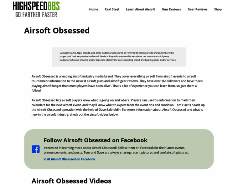 Airsoft-obsessed.com thumbnail