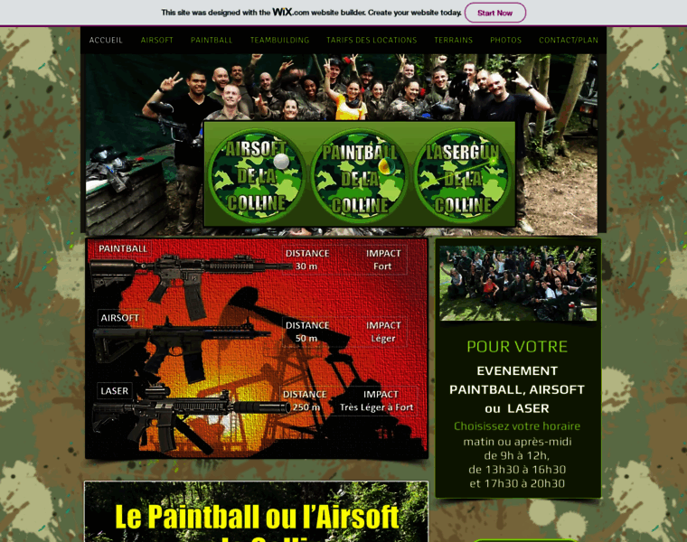 Airsoft-paintball-isere.com thumbnail