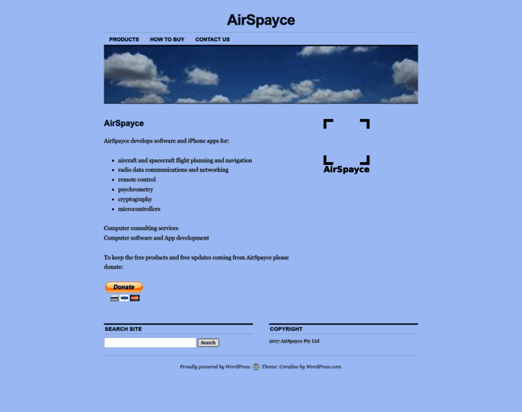 Airspayce.com thumbnail