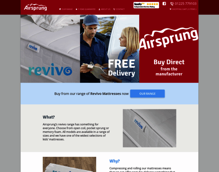 Airsprung-direct.co.uk thumbnail